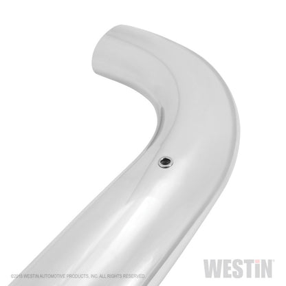 Westin 19-23 RAM 1500 Quad Cab (Excl. 2019+ Classic) Platinum 4 Oval Nerf Step Bars - SS