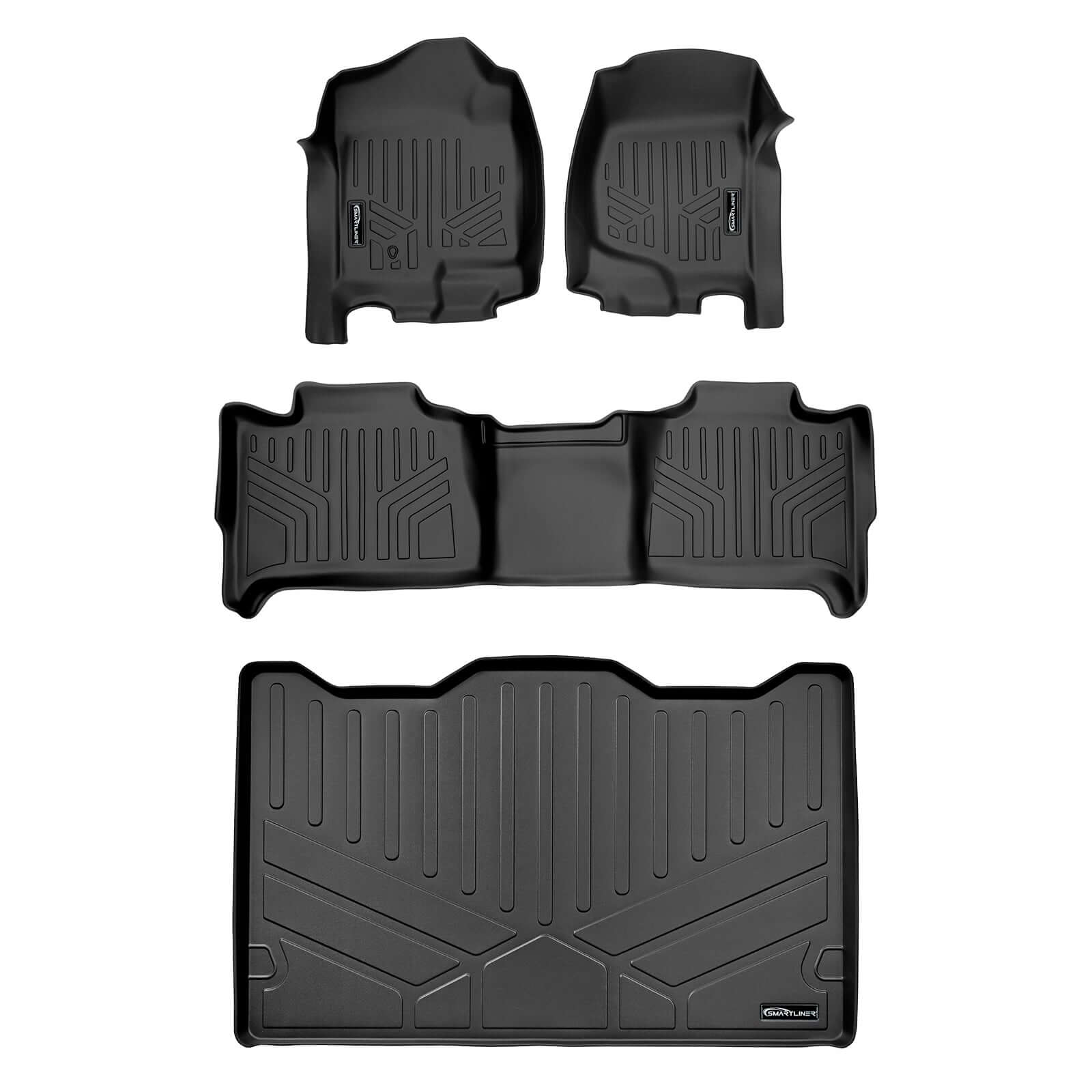 Smart Trim™ Custom Fit Floor Liners For 2007-2014 Suburban / Yukon XL