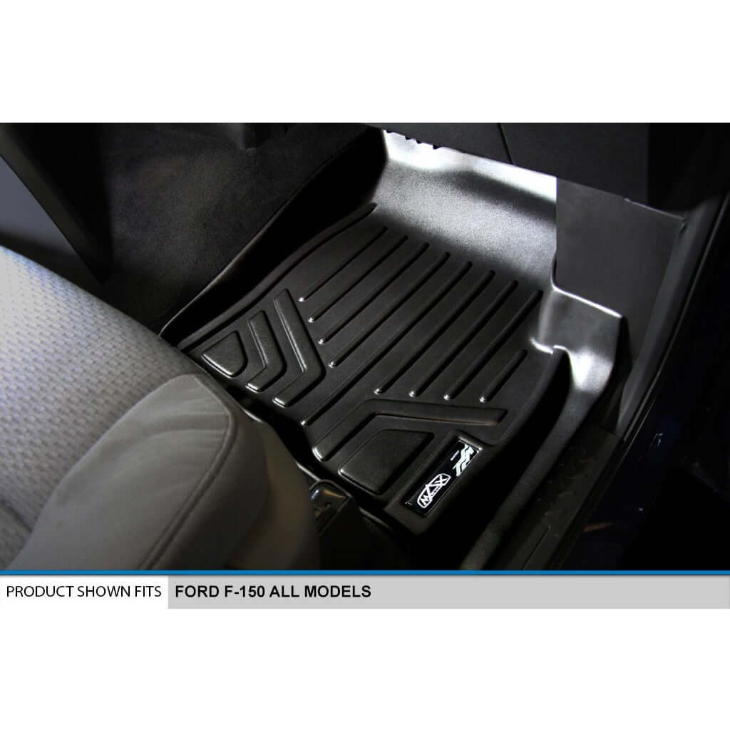 SMARTLINER Custom Fit Floor Liners For 2009-2010 Ford F-150 SuperCrew Cab