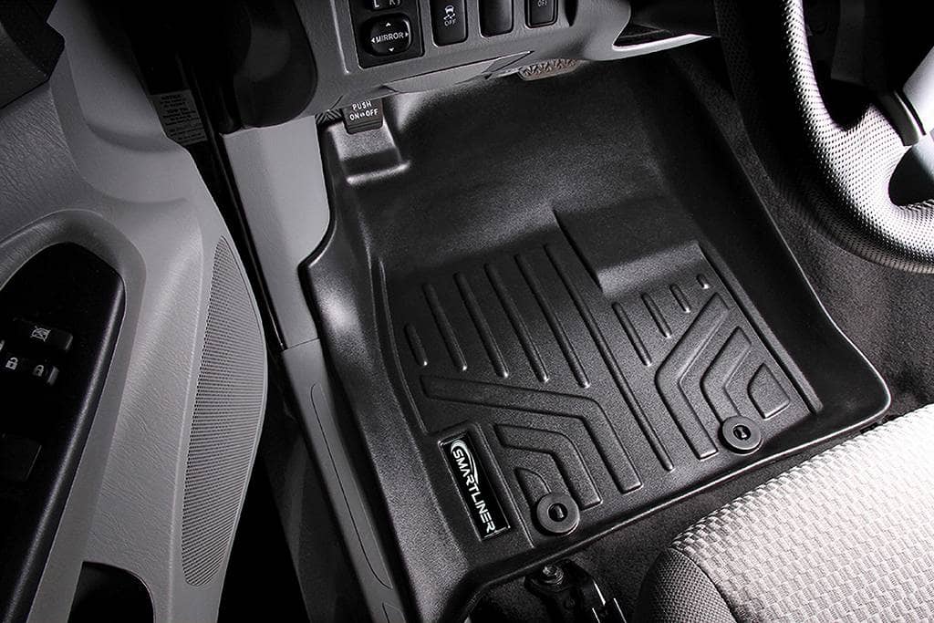 SmartCoverage™ Custom Fit Floor Liners For 2005-2011 Toyota Tacoma Double Cab (No Manuals)
