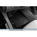 SMARTLINER Custom Fit Floor Liners For 2008-2013 Toyota Highlander (Non Hybrid)