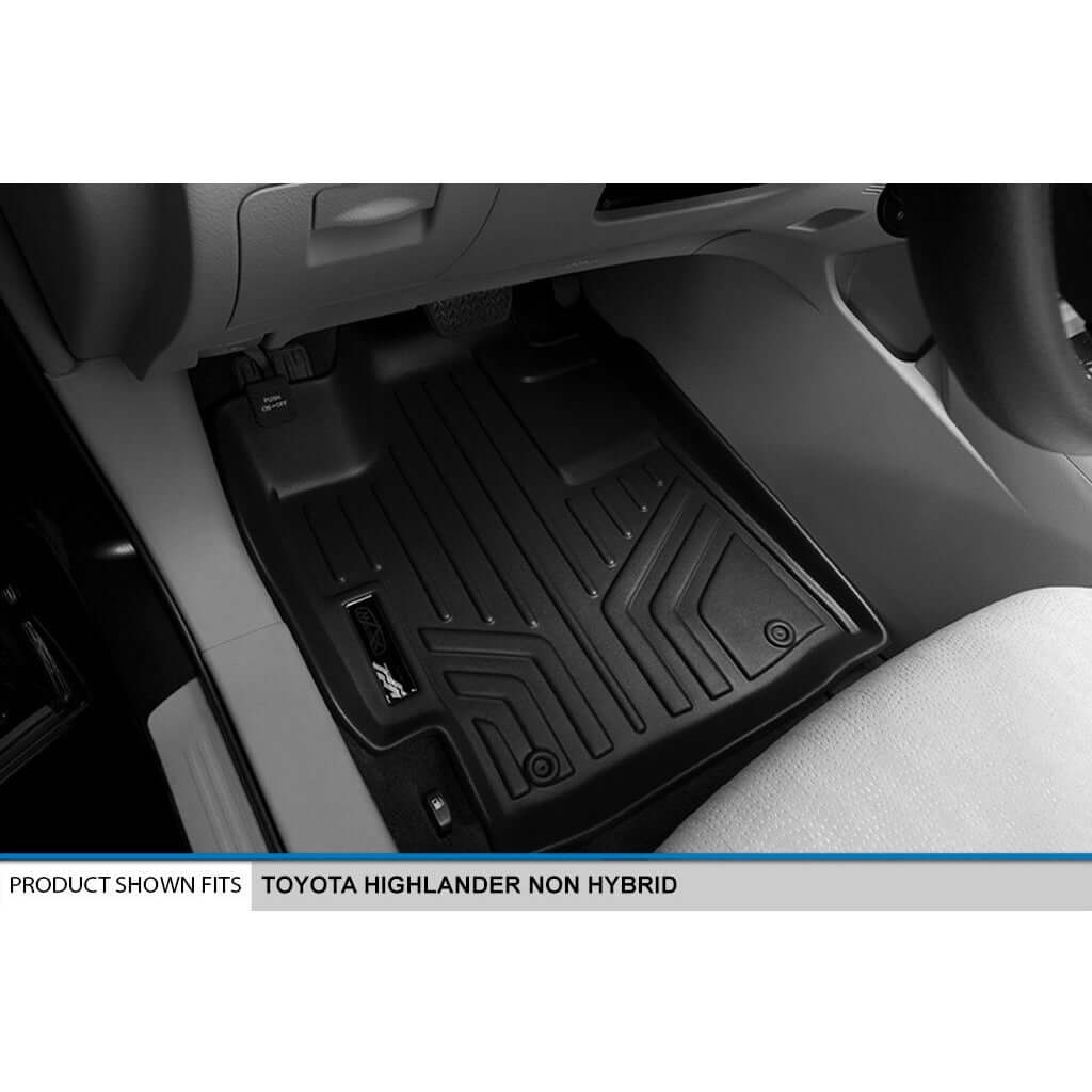 SMARTLINER Custom Fit Floor Liners For 2008-2013 Toyota Highlander (Non Hybrid)