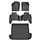 SMARTLINER Custom Fit Floor Liners For 2010-2012 Toyota 4Runner (5 Passenger without Sliding Rear Tray)