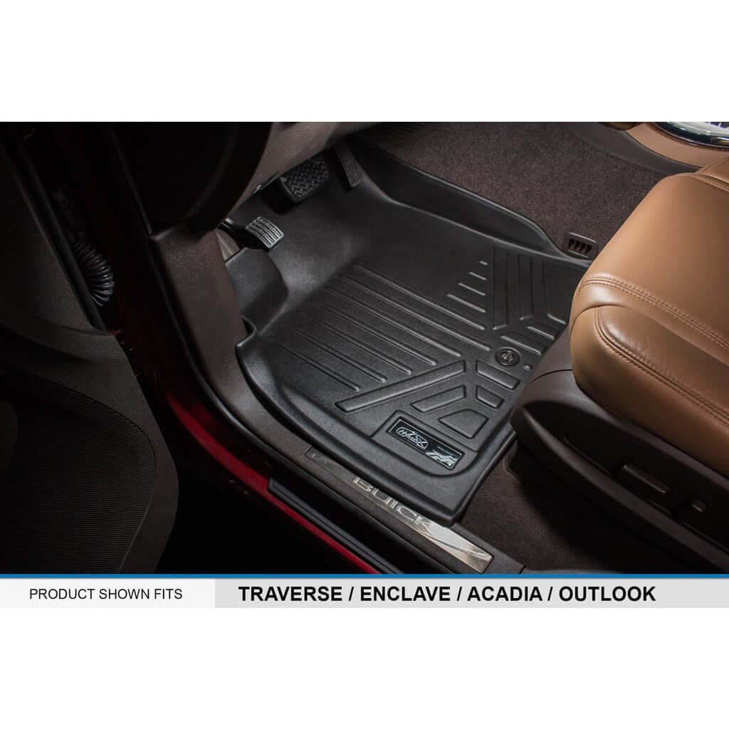 SMARTLINER Custom Fit Floor Liners For GMC Acadia 2007-2016