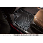 SMARTLINER Custom Fit Floor Liners For GMC Acadia 2007-2016