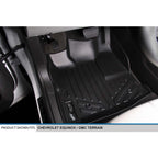 Smart Trim™ Custom Fit Floor Liners For 2010-2011 Equinox / Terrain (Dual Front Floor Hooks)