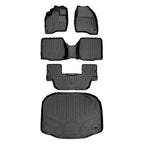 SMARTLINER Custom Fit Floor Liners For 2011-2014 Ford Explorer (with 2nd Row Center Console)