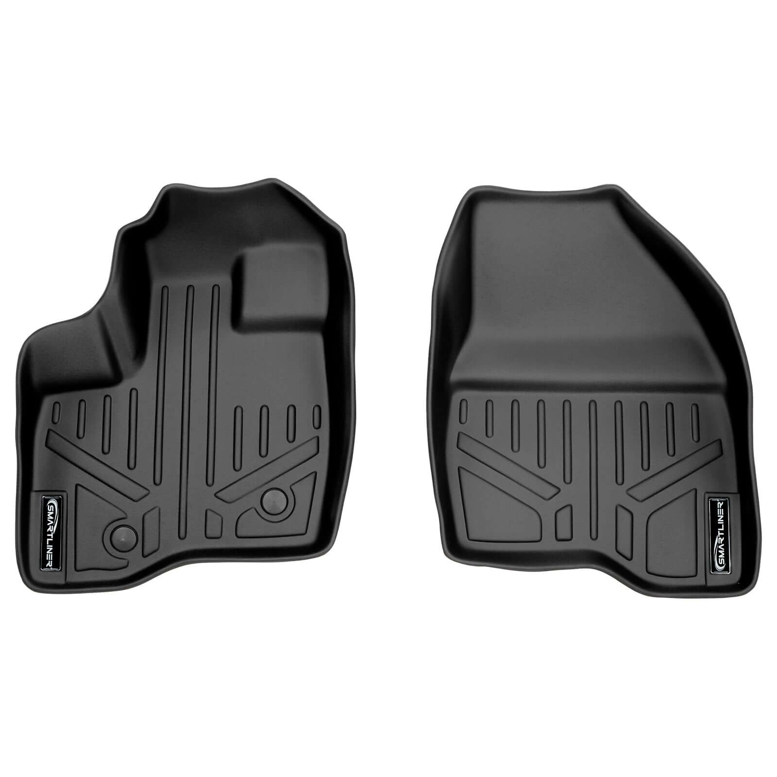 SMARTLINER Custom Fit Floor Liners For 2011-2014 Ford Explorer (with 2nd Row Center Console)