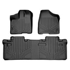 SMARTLINER Custom Fit Floor Liners For 2011-2012 Sienna (8 Passenger Model with Power Folding 3rd Row Seats)