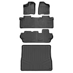 SMARTLINER Custom Fit Floor Liners For 2011-2012 Sienna (8 Passenger Model with Power Folding 3rd Row Seats)