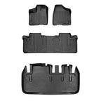 SMARTLINER Custom Fit Floor Liners For 2011-2012 Toyota Sienna (8 Passenger Model)