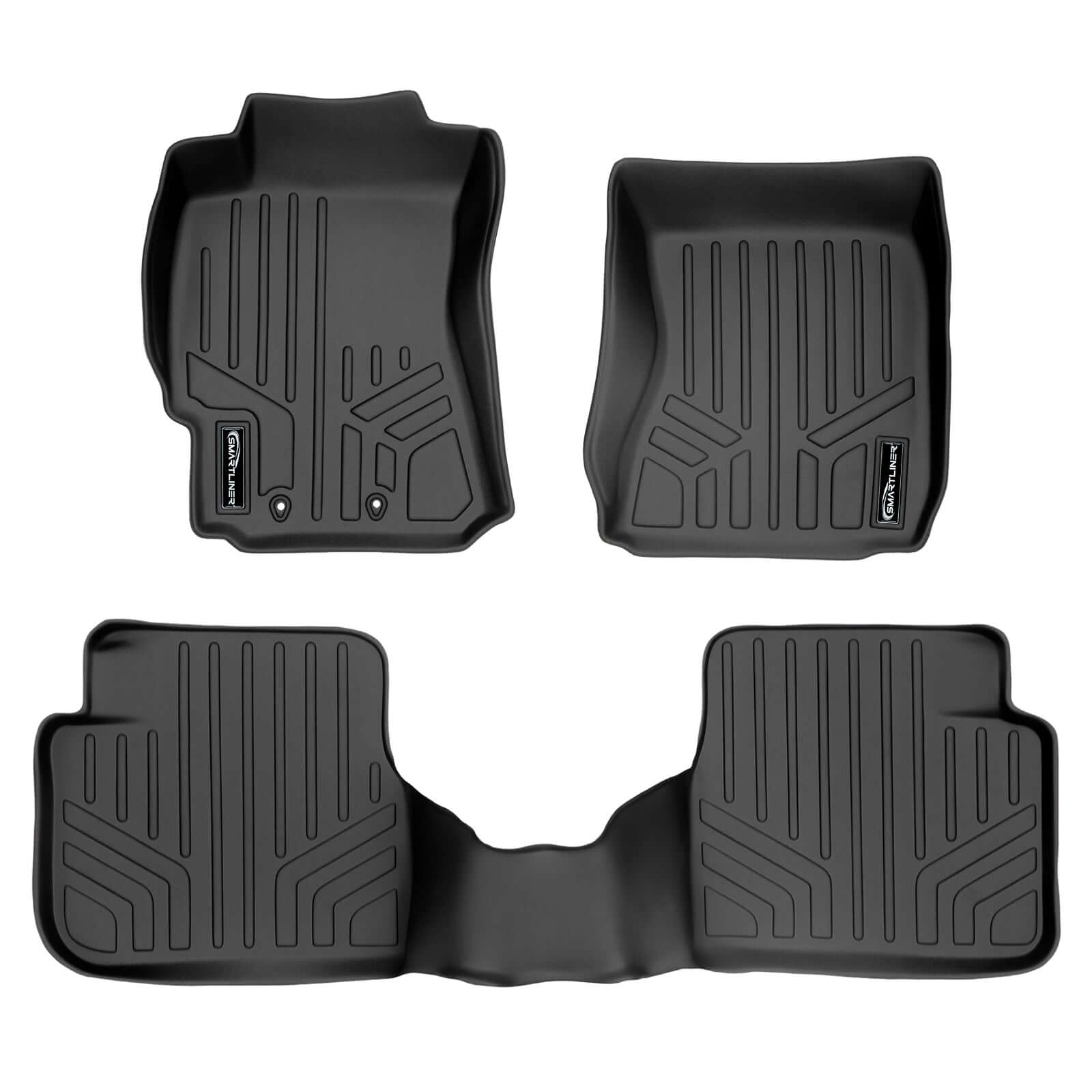 SMARTLINER Custom Fit Floor Liners For 2009-2013 Subaru Forester