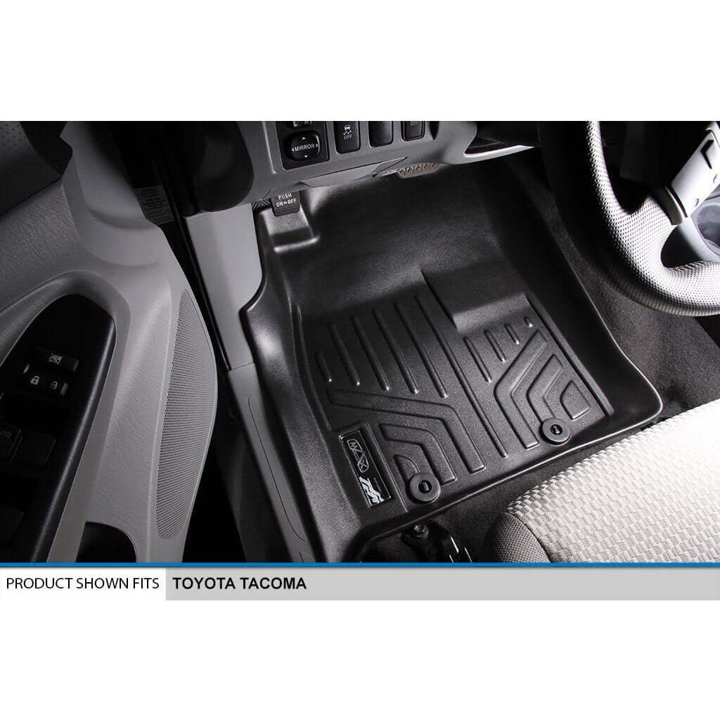 SmartCoverage™ Custom Fit Floor Liners For 2012-2015 Toyota Tacoma Double Cab