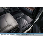 SMARTLINER Custom Fit Floor Liners For 2007 - 2021 Toyota Tundra Double Cab or CrewMax Cab