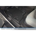 SMARTLINER Custom Fit Floor Liners For 2012-2016 F-250/F-350/F-450 Super Duty Crew Cab with Raised Drivers Side Pedal