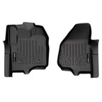 SMARTLINER Custom Fit Floor Liners For 2012-2016 F-250/F-350/F-450 Super Duty Crew Cab with Raised Drivers Side Pedal