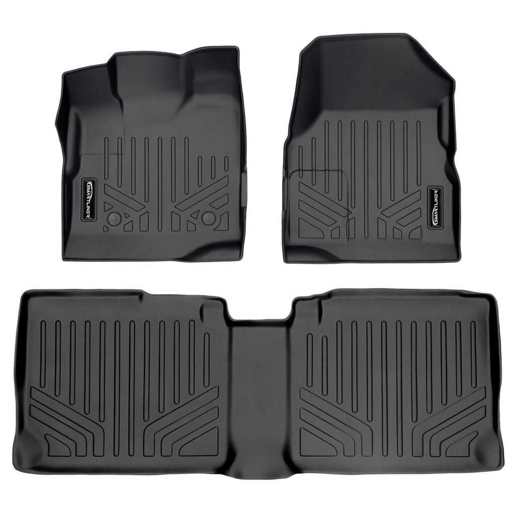 Smart Trim™ Custom Fit Floor Liners For 2011-2017 Chevy Equinox / GMC Terrain (with Dual Front Floor Posts)
