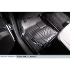 SMARTLINER Custom Fit Floor Liners For 2012-2024 RAM 1500 Quad Cab