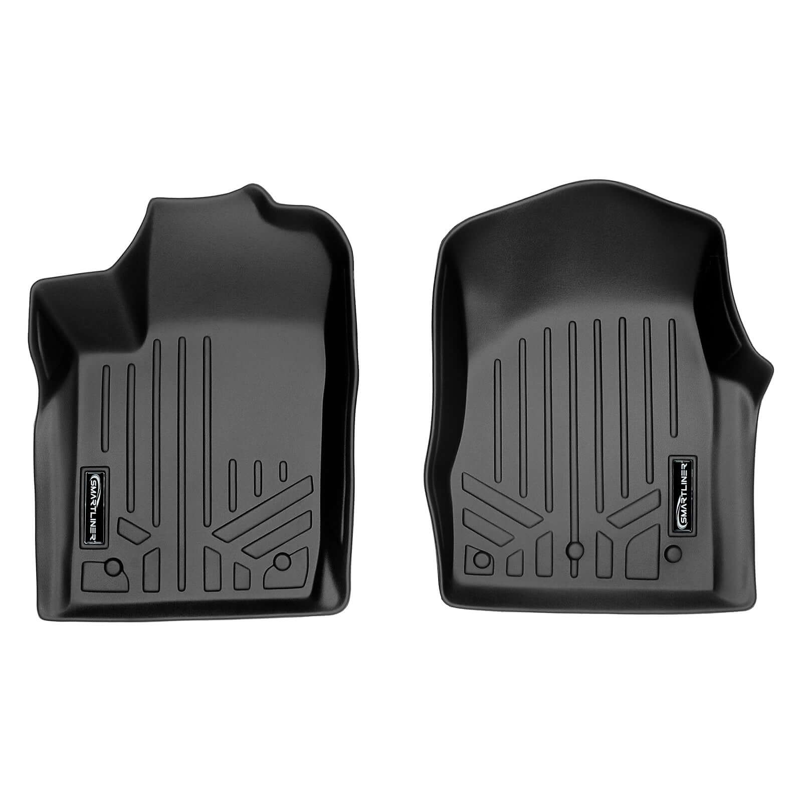 Smart Trim™ Custom Fit Floor Liners For 2013-16 Durango with 1st Row Dual Floor Hooks & 2nd Row Bench Seat