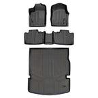 Smart Trim™ Custom Fit Floor Liners For 2013-16 Durango with 1st Row Dual Floor Hooks & 2nd Row Bench Seat