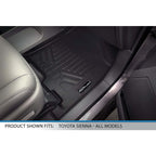 Smart Trim™ Custom Fit Floor Liners For 2013 2020 Toyota Sienna 7 Passenger Model