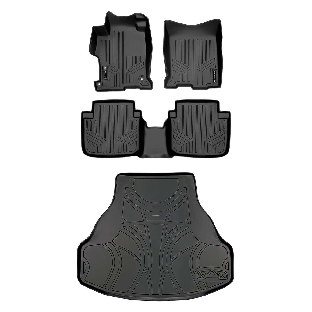 SMARTLINER Custom Fit Floor Liners For 2013-2017 Honda Accord Sedan (No Hybrid Models)