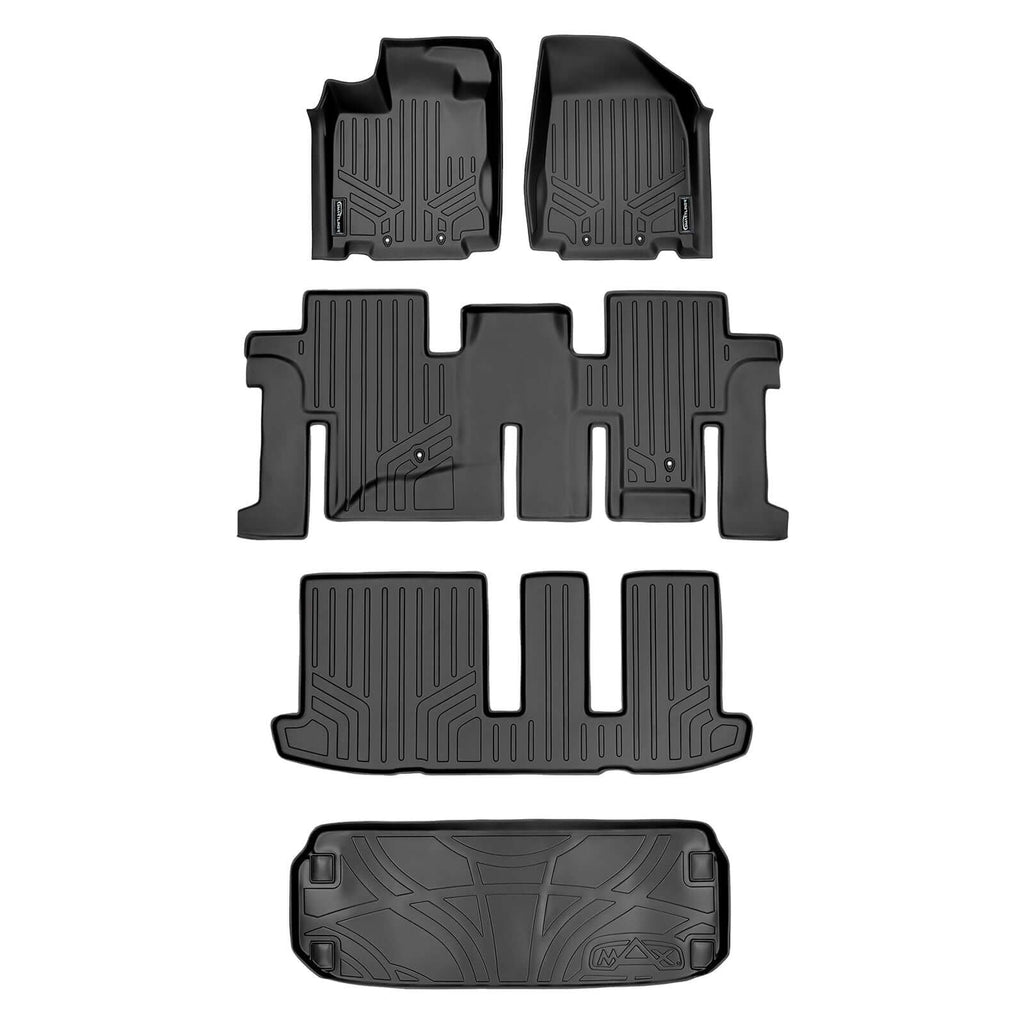 SMARTLINER Custom Fit Floor Liners For 2013-2020 Nissan Pathfinder / 2013 Infiniti JX35