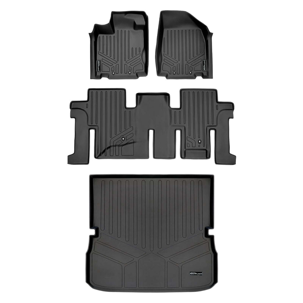 SMARTLINER Custom Fit Floor Liners For 2013-2020 Nissan Pathfinder / 2013 Infiniti JX35
