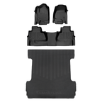 SMARTLINER Custom Fit Floor Liners For 2014-2018 Silverado/Sierra 1500 - 2015-2021 2500/3500 HD
