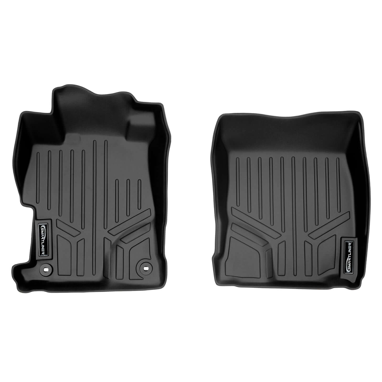 SMARTLINER Custom Fit Floor Liners For 2012-2015 Honda Civic Sedan (No EX, Si, or Hybrid Models)