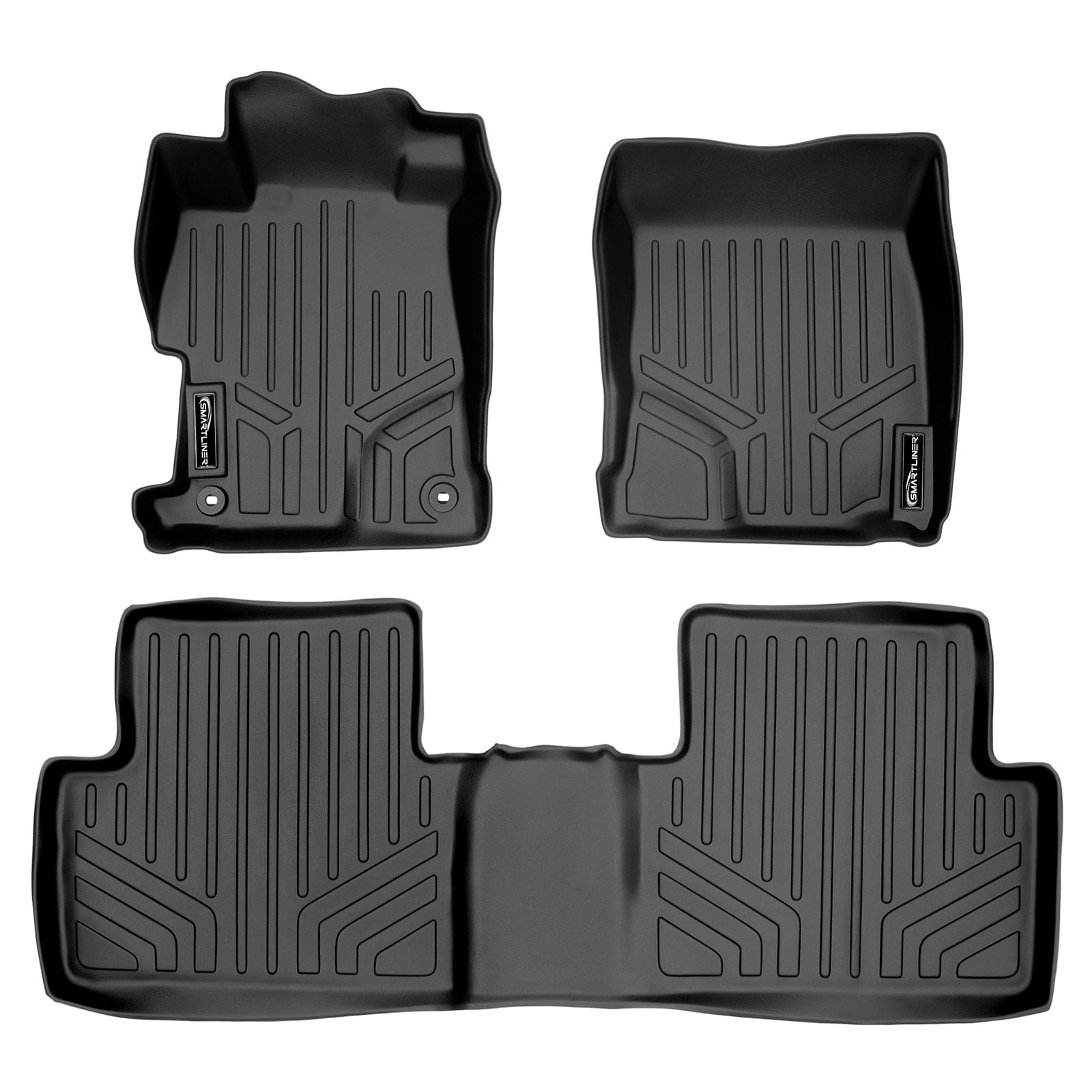 SMARTLINER Custom Fit Floor Liners For 2012-2015 Honda Civic Sedan Hybrid