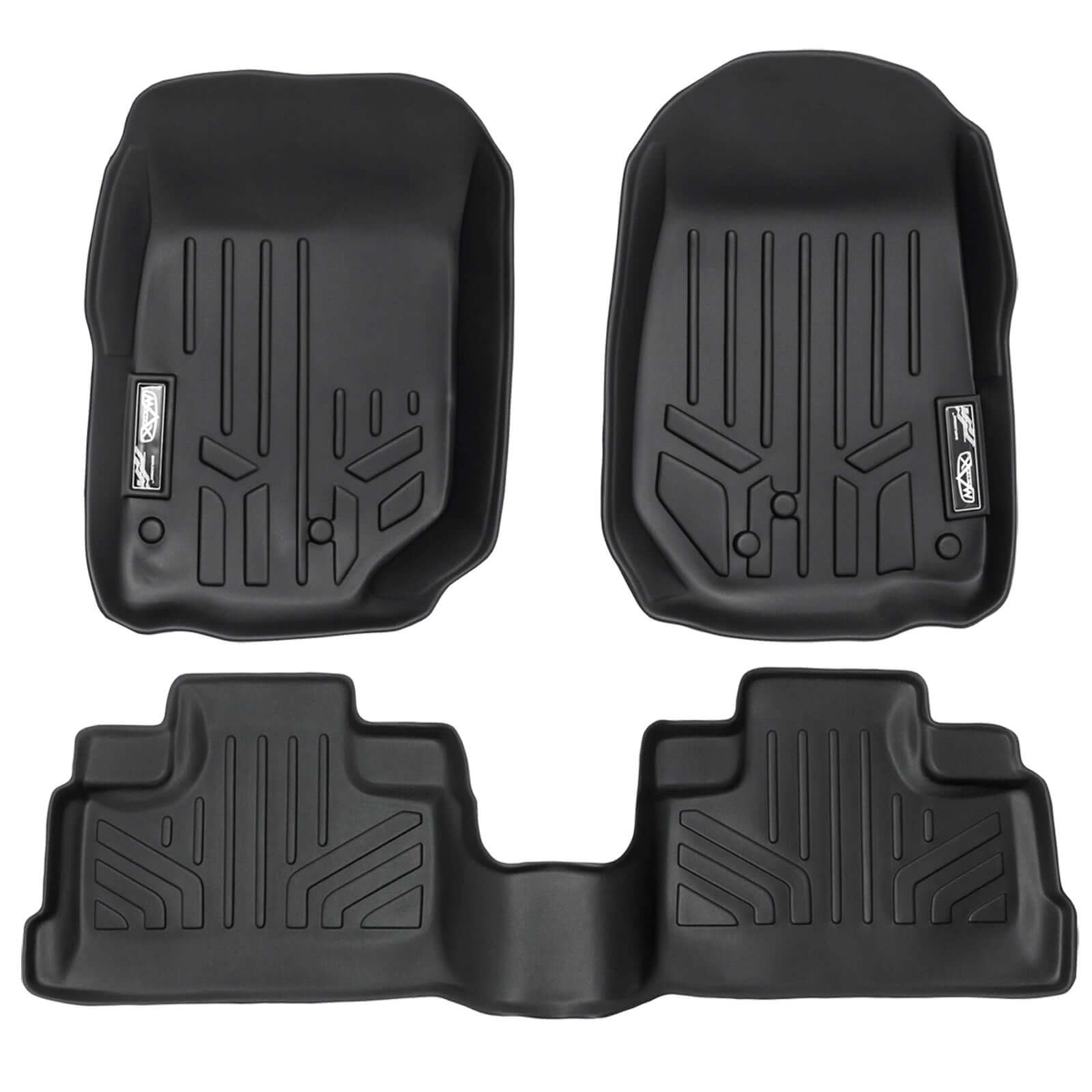 SMARTLINER Custom Fit Floor Liners For 2011-2013 Jeep Wrangler Unlimited (4-Door)