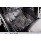 SMARTLINER Custom Fit Floor Liners For 2014-2021 Toyota Corolla Automatic Transmission (No iM Hatchback Models)