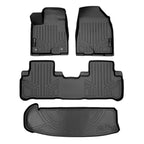 SMARTLINER Custom Fit Floor Liners For 2014-2019 Toyota Highlander Hybrid (with 2nd Row Bucket Seat)