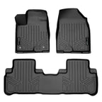 SMARTLINER Custom Fit Floor Liners For 2014-2019 Toyota Highlander Hybrid (with 2nd Row Bench Seat)