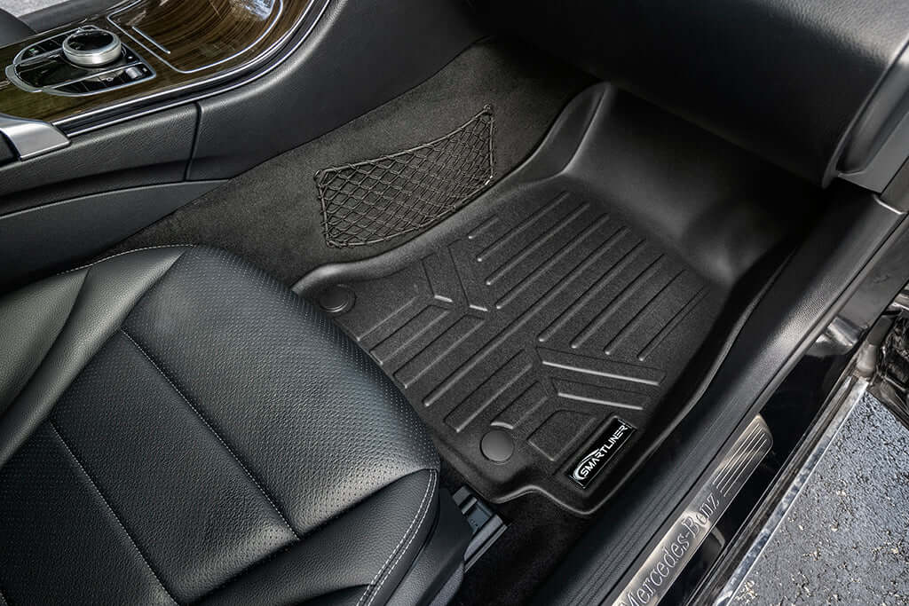 SMARTLINER Custom Fit Floor Liners For 2017 - 2025 Mercedes Benz C Class Cabriolet Models