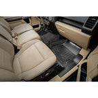 SmartCoverage™ Custom Fit Floor Liners For 2015-2025 Ford F-150 with 1st Row Bucket Seats & OEM 2nd Row Under Seat Storage (Vinyl Flooring)