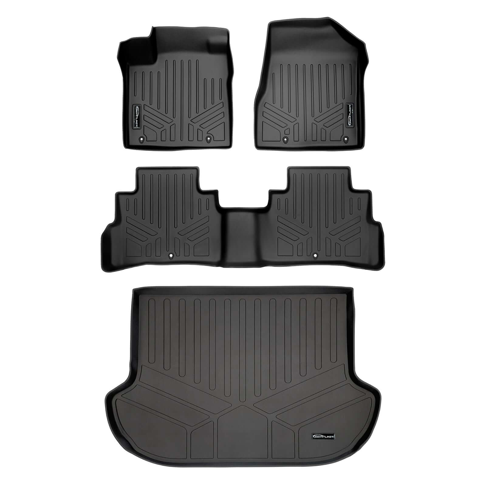 SMARTLINER Custom Fit Floor Liners For 2019-2024 Nissan Murano