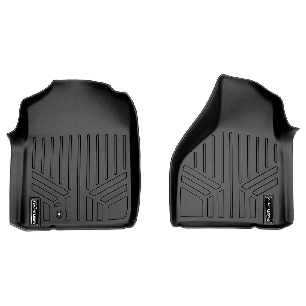 SMARTLINER Custom Fit Floor Liners For 2002-2008 Dodge Ram 1500 Quad Cab / 2003-2009 Ram 2500/3500 Quad Cab