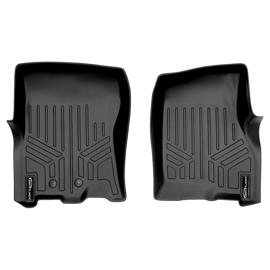 Smart Trim™ Custom Fit Floor Liners For 2011 - 2017 Ford Expedition EL/ Lincoln Navigator (with 2nd Row Bench Seat or Console)