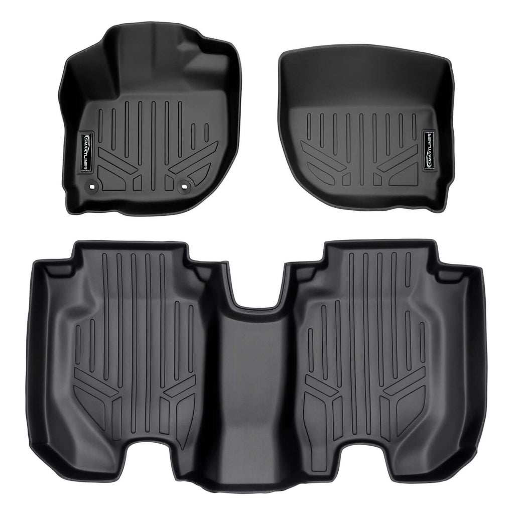 SMARTLINER Custom Fit Floor Liners For 2016-2022 Honda HR-V FWD Models Only