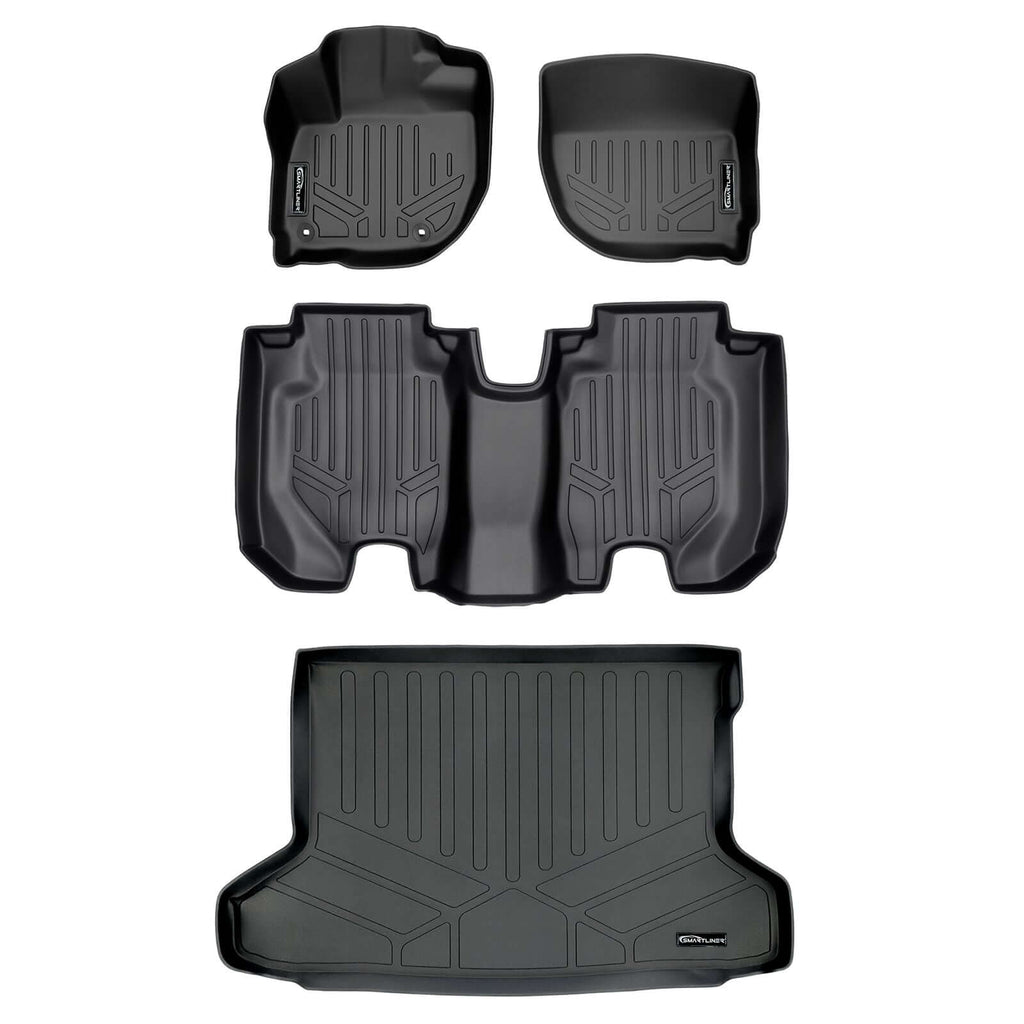 SMARTLINER Custom Fit Floor Liners For 2016-2022 Honda HR-V FWD Models Only