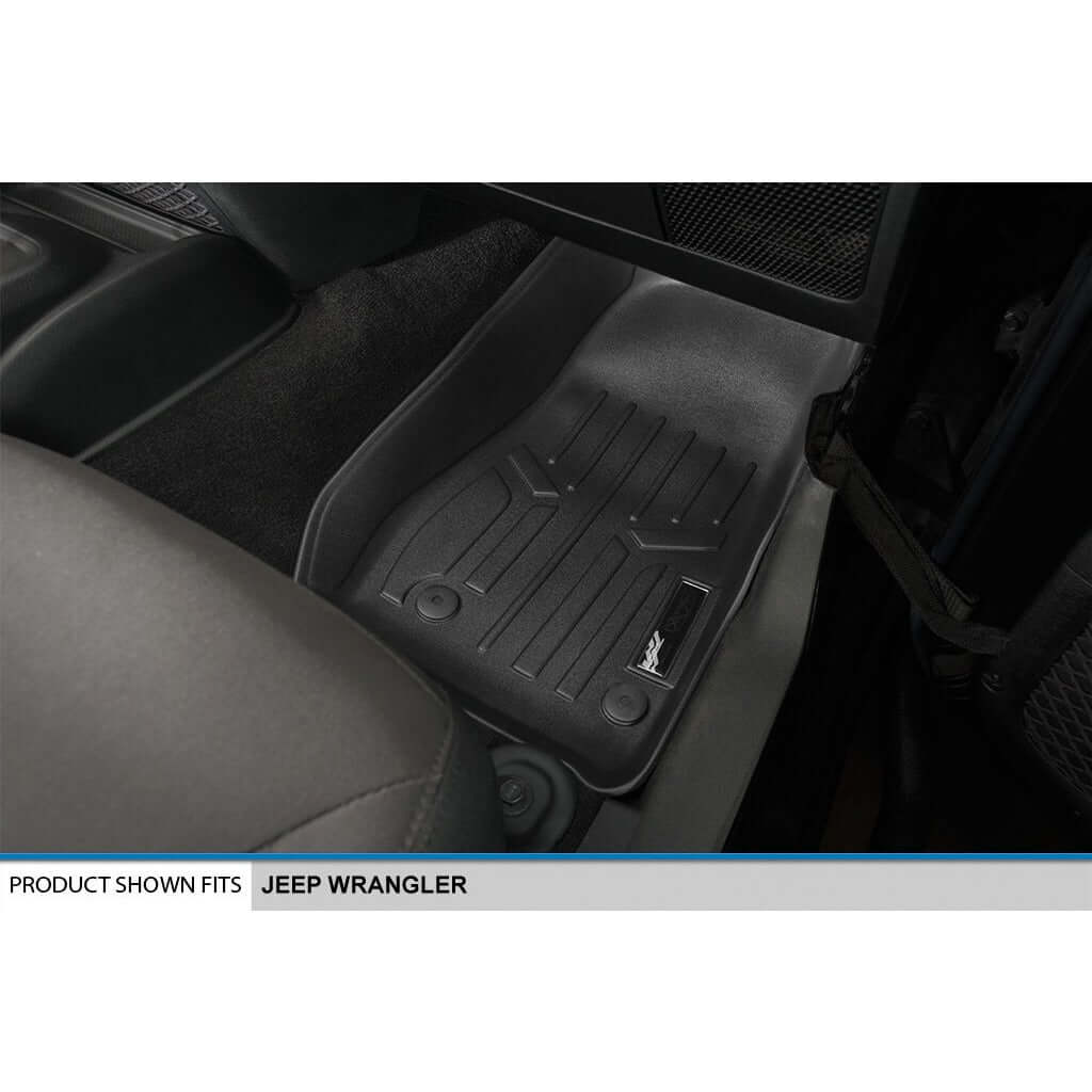 SMARTLINER Custom Fit Floor Liners For 2011 - 2014 Jeep Wrangler Unlimited (4-Door Only)