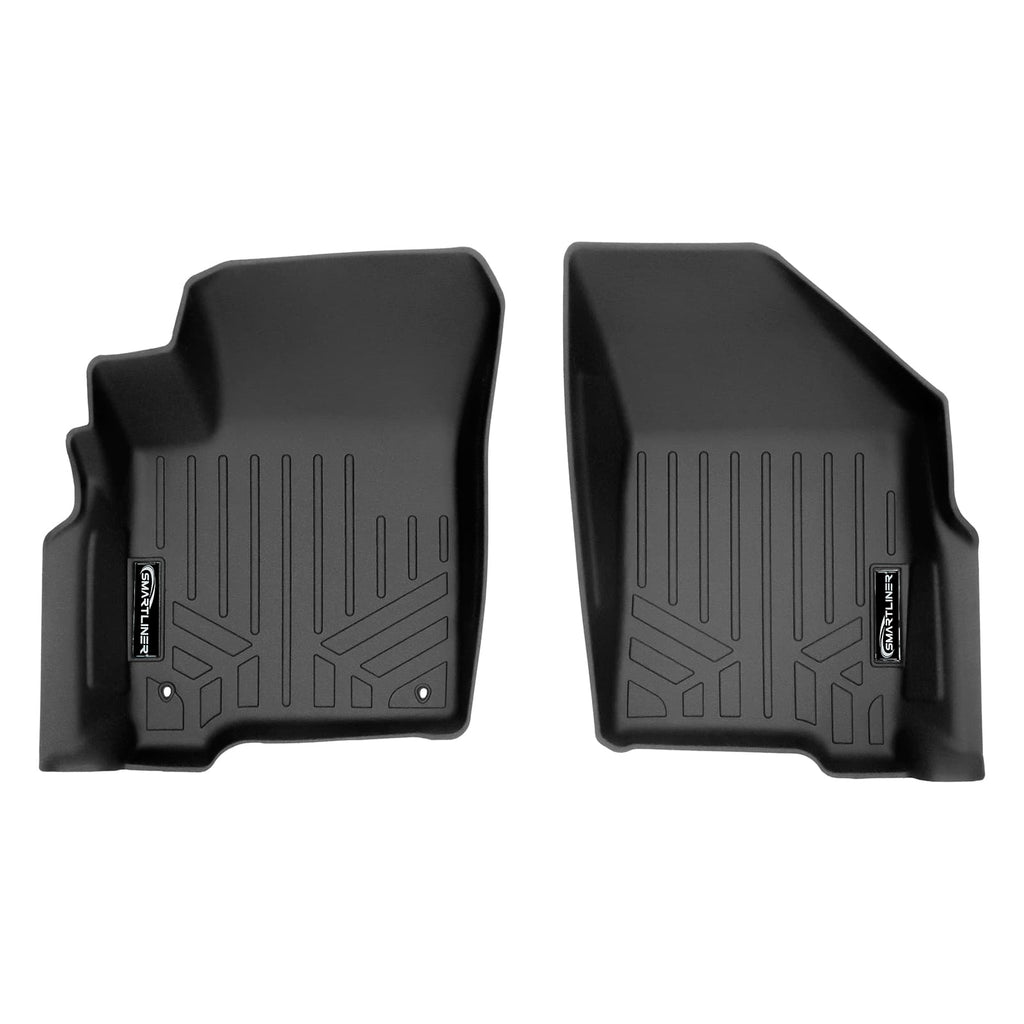 SMARTLINER Custom Fit Floor Liners For 2010 - 2020 Dodge Journey (with 1st Row Dual Floor Hooks)