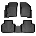 SMARTLINER Custom Fit Floor Liners For 2010 - 2020 Dodge Journey (with 1st Row Dual Floor Hooks)