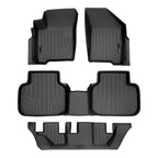 SMARTLINER Custom Fit Floor Liners For 2010 - 2020 Dodge Journey (with 1st Row Dual Floor Hooks)