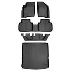 SMARTLINER Custom Fit Floor Liners For 2010 - 2020 Dodge Journey (with 1st Row Dual Floor Hooks)