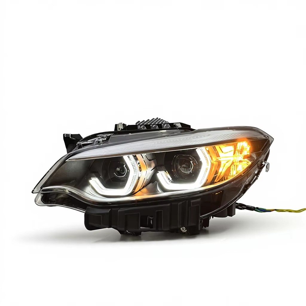 Dual Color LED Headlights Assembly for BMW 2 Series F22 F87 (2014–2019)