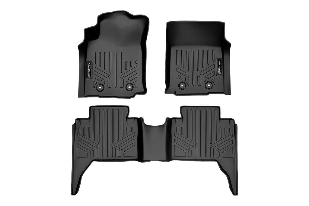 SmartCoverage™ Custom Fit Floor Liners For 2018-2023 Toyota Tacoma Double Cab (Manual Transmission)