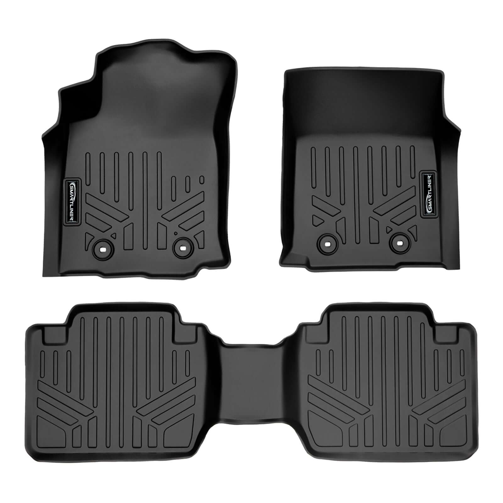 SmartCoverage™ Custom Fit Floor Liners For 2018-2023 Toyota Tacoma Access Cab with Manual Transmission